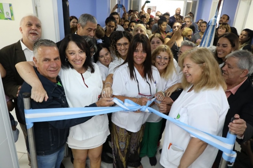 Jorge Ferraresi inauguró la ampliación de la Unidad Sanitaria de Isla Maciel
