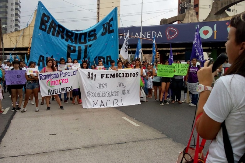Mujeres marcharon al Polo Judicial de Avellaneda